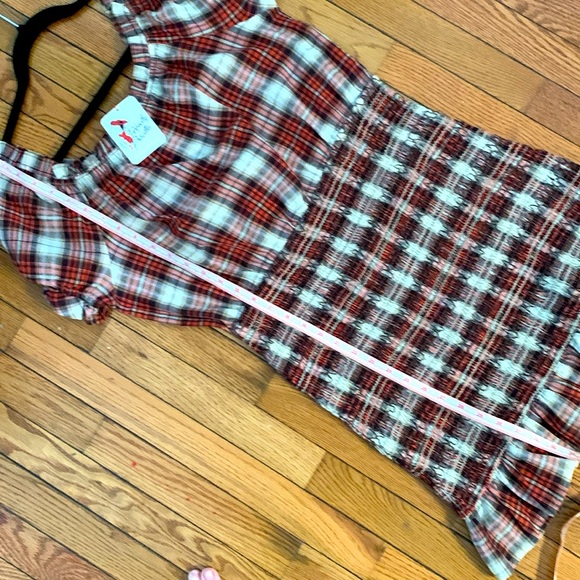 Perfectly Priscilla dress . NWT’s. Plaid . Size 1X - Picture 4 of 4